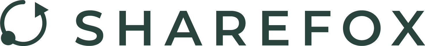 Sharefox logotyp för uthyrningssystem