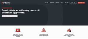 Utleie av stillas og utstyr