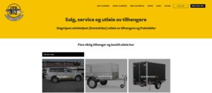 Selvbetjent utleie med tilhengerportalen
