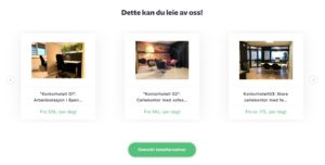 Lei et møterom eller kontor