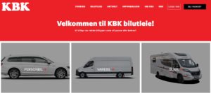 KBK bilutleie system