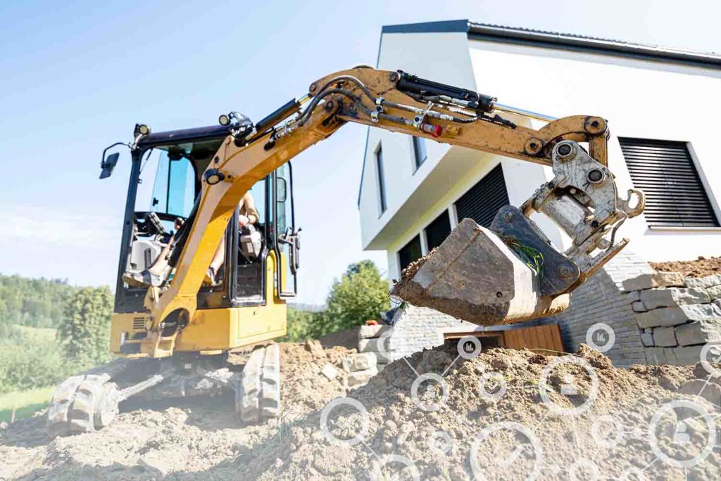 Start renting mini excavators with Sharefox rental system