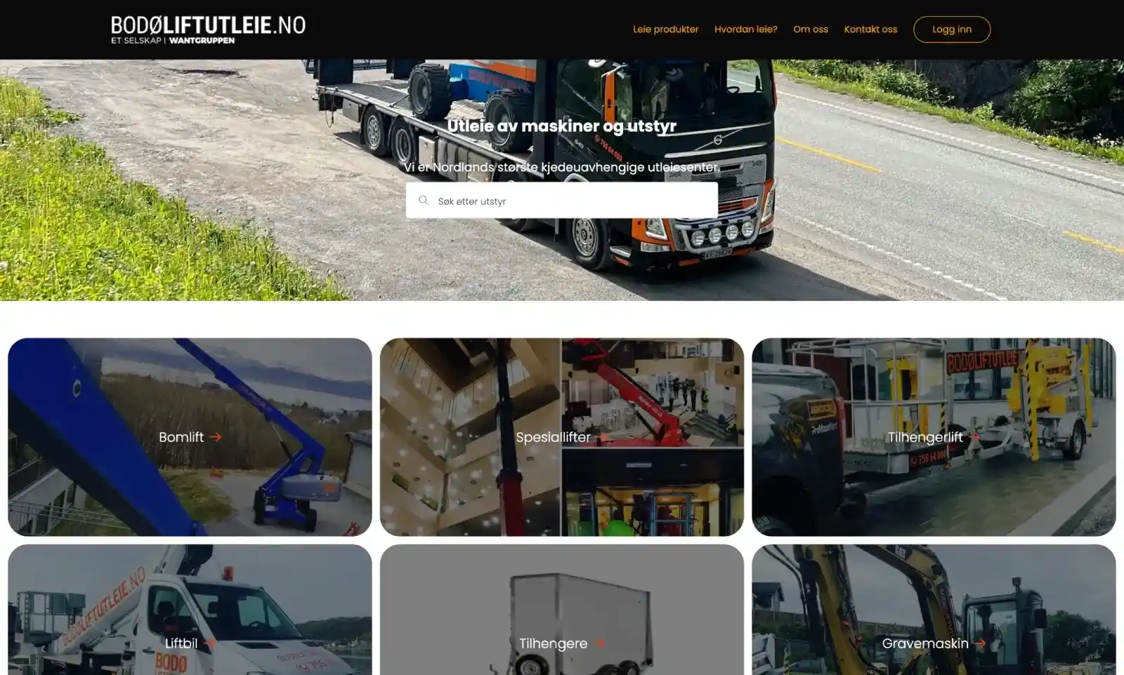 Bodø Liftutleie - maskinutleie