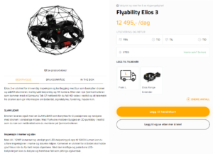 Drone utleiesystem