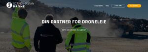 Skandinavisk droneudlejningssystem