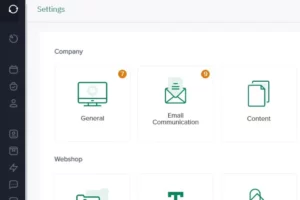 Settings i Sharefox - Hvordan bygge nettsiden for din bedrift