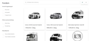 Leiebil hos Flexbil