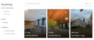 Folkets hus - bookingsystem