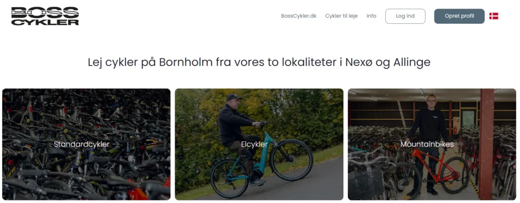 Boss Cykler - Sykkelutleie