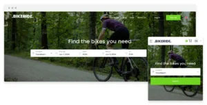 Hjemmeside med bookingsystem og global search, lokasjon velger