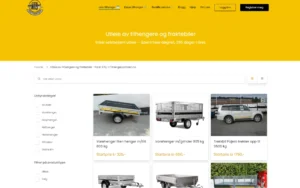 NTS Tilhengerutleie