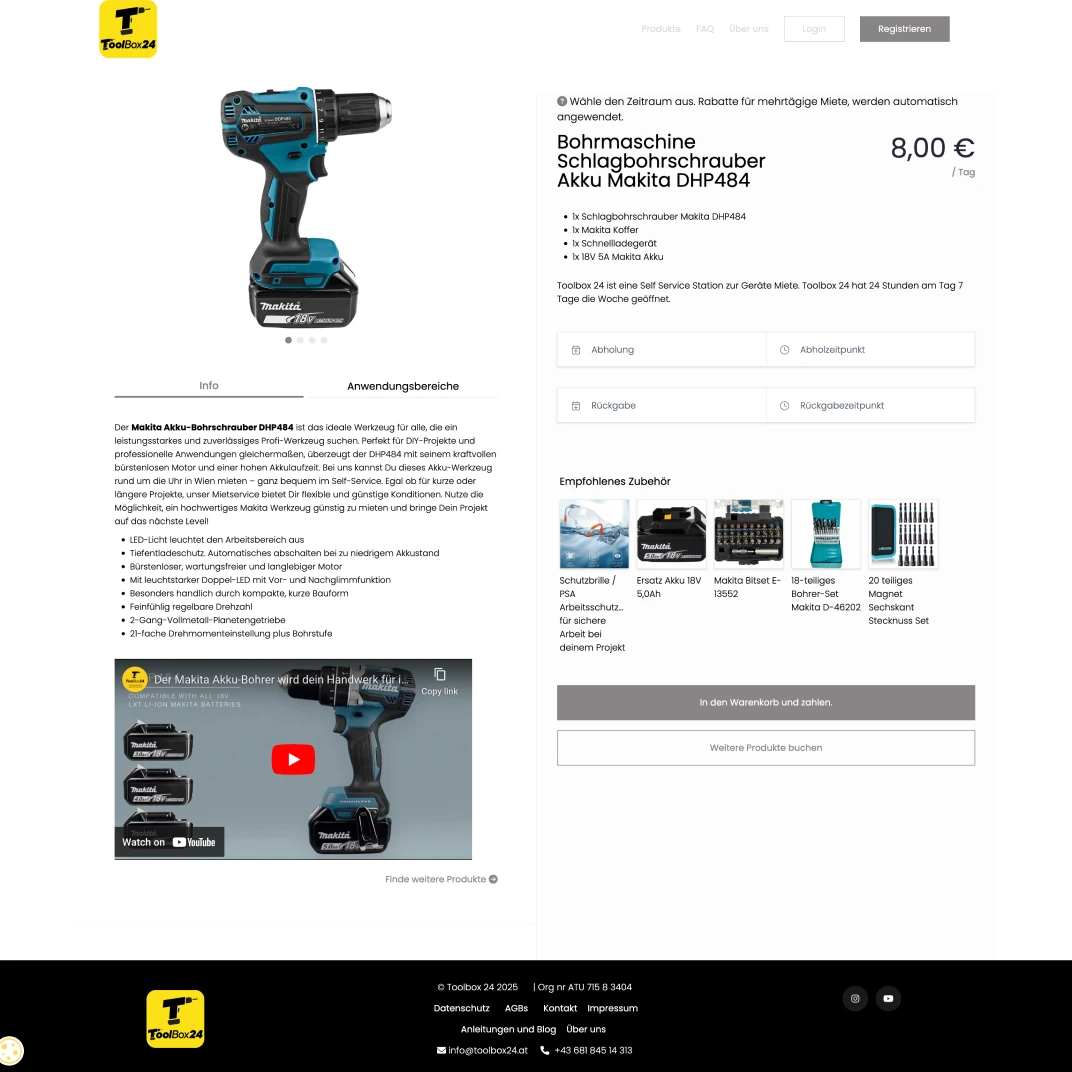 Toolbox24 Utstyrsutleie og verktøyutleie