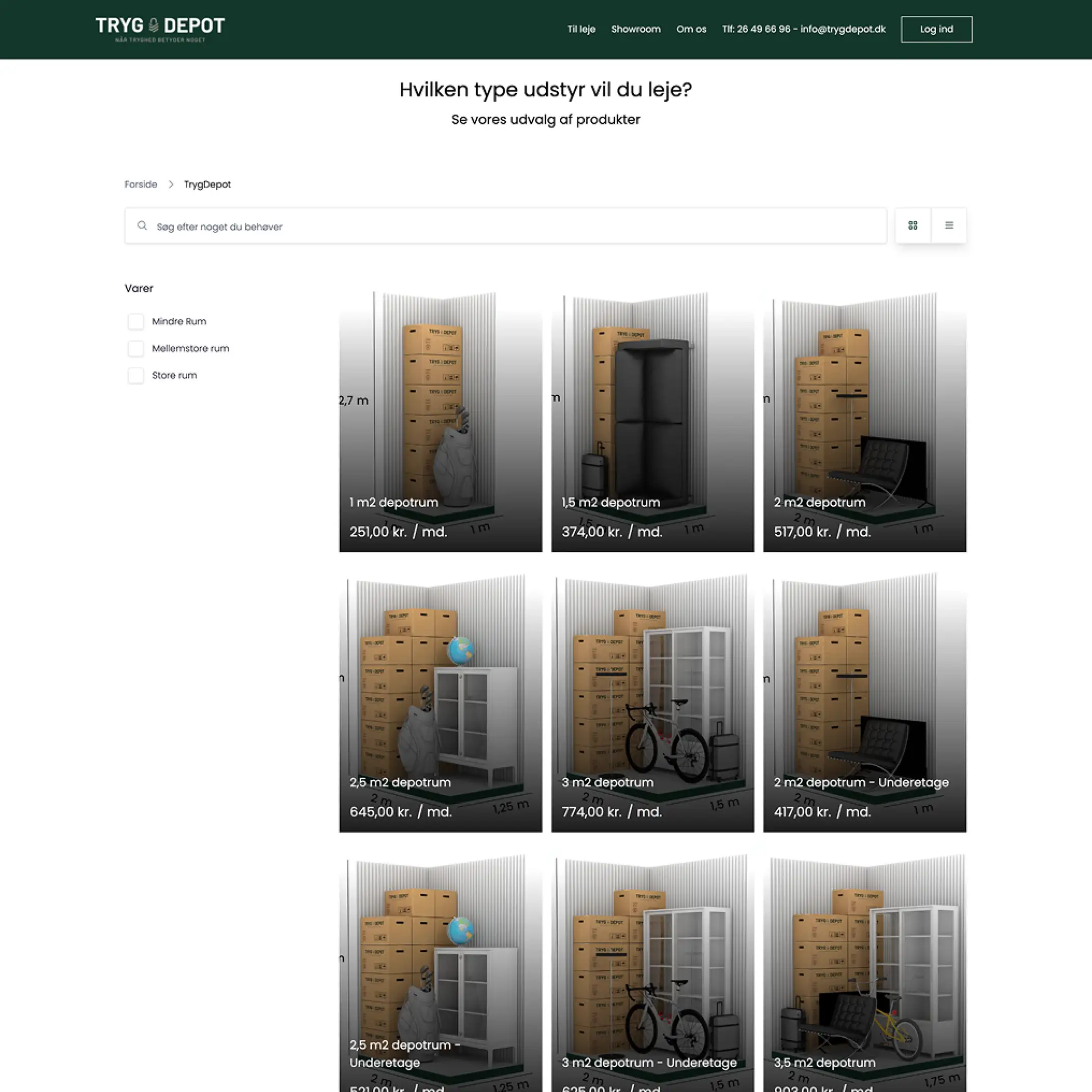 trydepot minilager