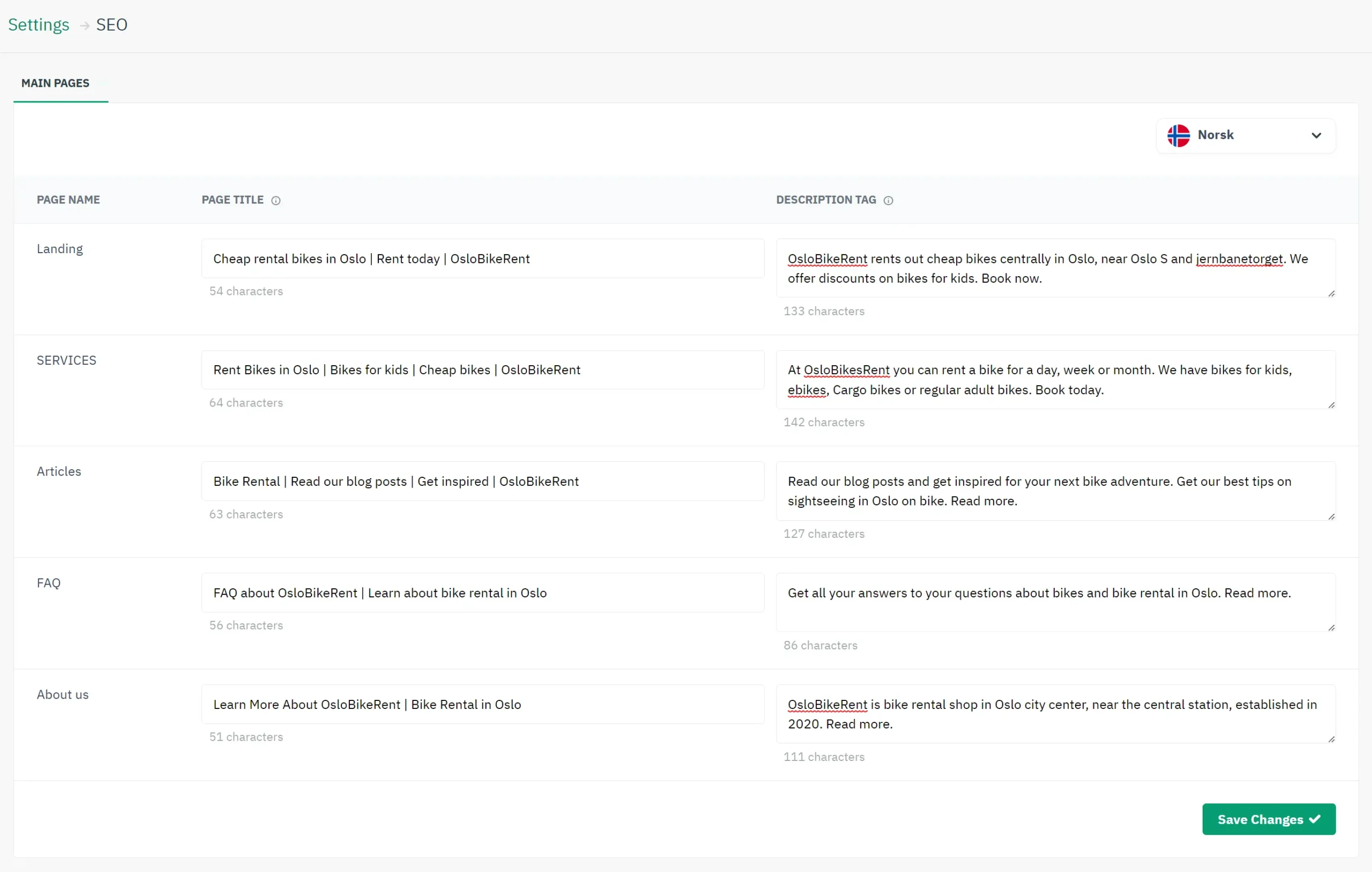 SEO-Settings-Sharefox