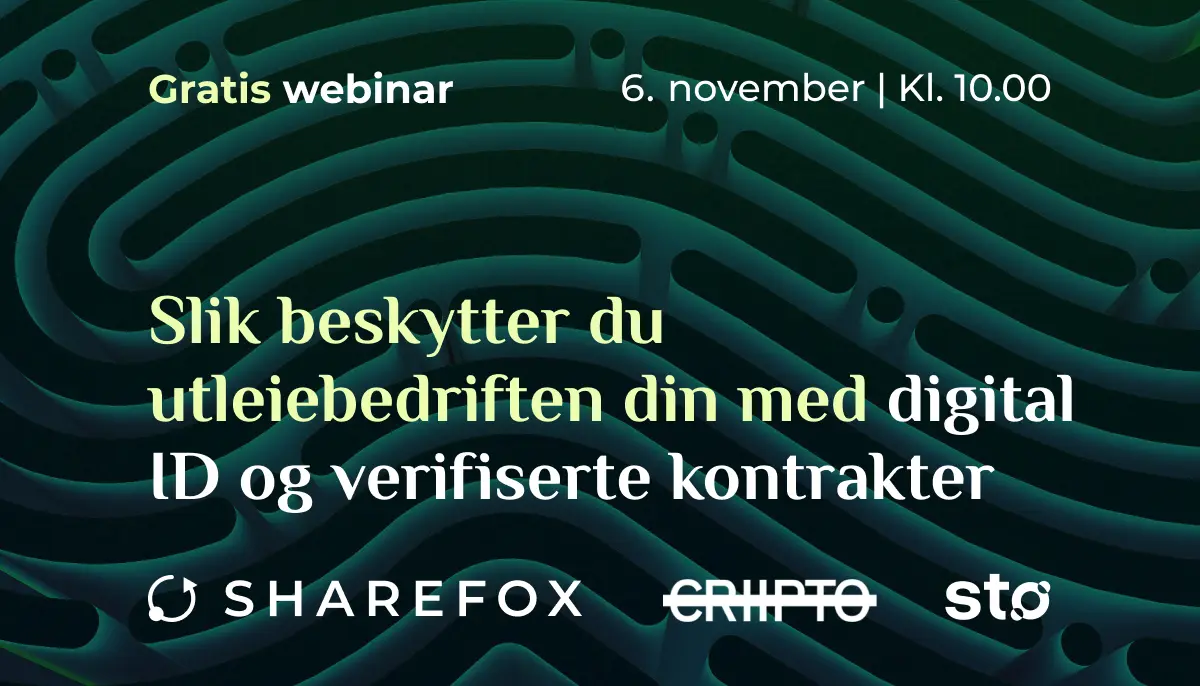 Slik beskytter du utleiebedriften din med digital ID og verifiserte kontrakter