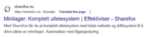 Synlig på Google