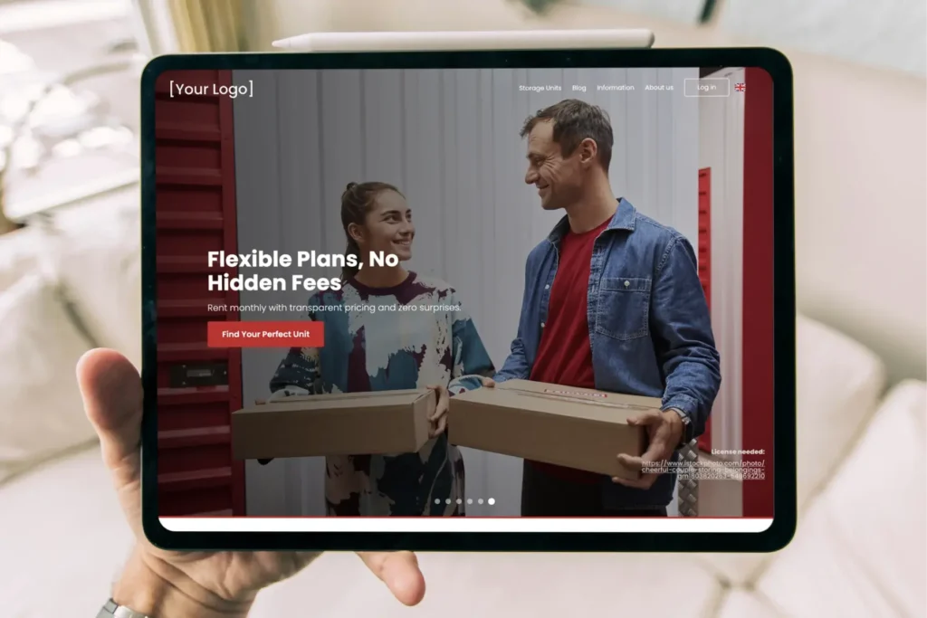 Minilagersystem - leie minilager