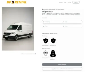 BP Rental - Biluthyrning