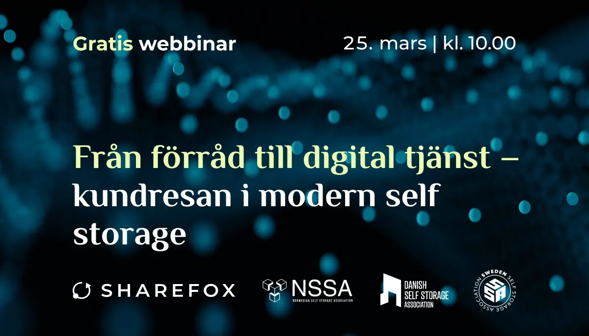 Webinar - Från lager till digital service - kundresan i moderna förråd