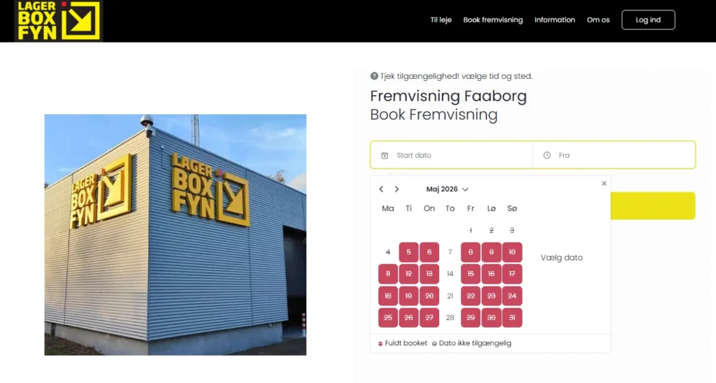 LagerboxFyn - depotrum book fremvisning