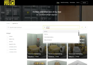 LagerboxFyn - depotrum booking