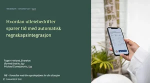 Udlejning og regnskab